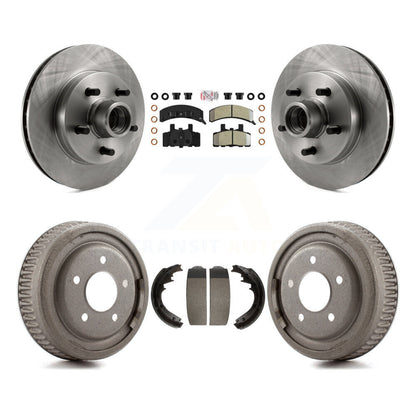 Kit de tambour à plaquettes semi-métalliques, Rotors de frein avant et arrière, pour GMC Yukon Chevrolet C150