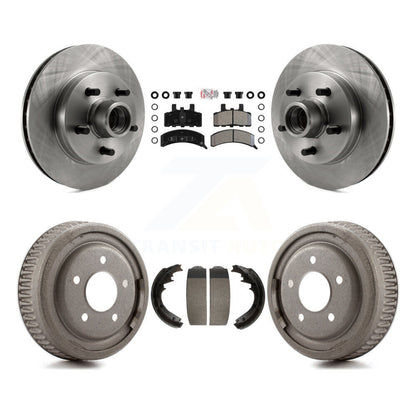 Kit de tambour à plaquettes semi-métalliques, Rotors de frein avant et arrière, pour GMC Yukon Chevrolet C150