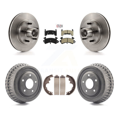 Kit de plaquettes et de tambour semi-métalliques, Rotor de frein avant et arrière, pour Chevrolet Camaro Pontia