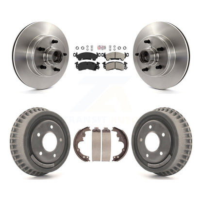 Kit de tambour à plaquettes semi-métalliques, Rotor de frein avant et arrière, pour Chevrolet Astro GMC Safar