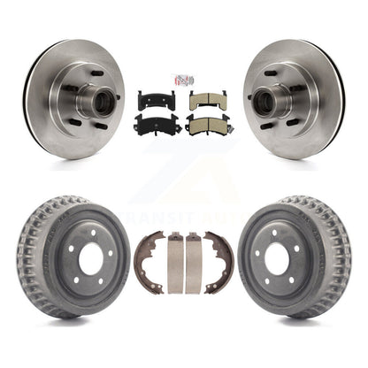 Kit de plaquettes et de tambour semi-métalliques, Rotor de frein avant et arrière, pour GMC Sonoma Chevrolet S1