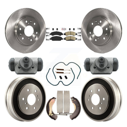 Kit de plaquettes et de tambour en céramique pour Rotor de frein avant et arrière (9 pièces) pour Chevrolet Silverado 150