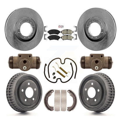 Kit de tambours à plaquettes en céramique pour rotors de frein avant et arrière (9 pièces) pour Pontiac Montana Chevrole