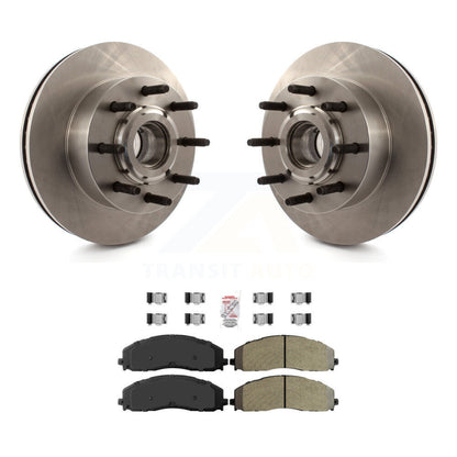 Kit de plaquettes semi-métalliques de moyeu de Rotor de frein avant, pour Ford F-350 Super Duty F-25 2013
