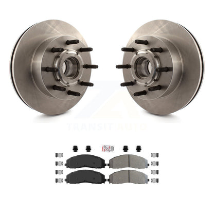 Kit de plaquettes semi-métalliques de moyeu de Rotor de frein avant, pour Ford F-350 Super Duty F-25 2013