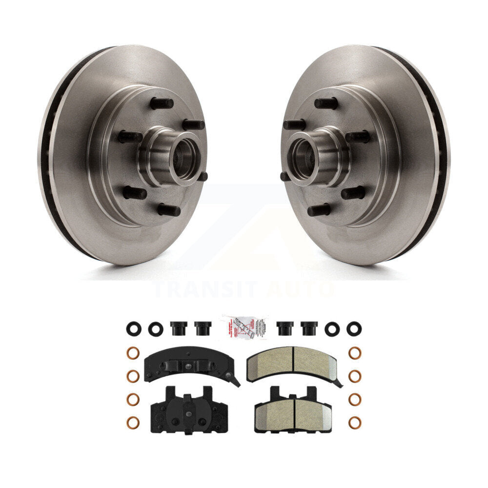 Kit de plaquettes semi-métalliques de moyeu de Rotor de frein avant, pour C2500 Chevrolet GMC Express 250