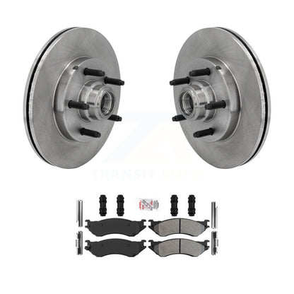 Kit de moyeu de Rotor de frein à disque avant et de plaquettes semi-métalliques pour Ford F-150 Heritage RW