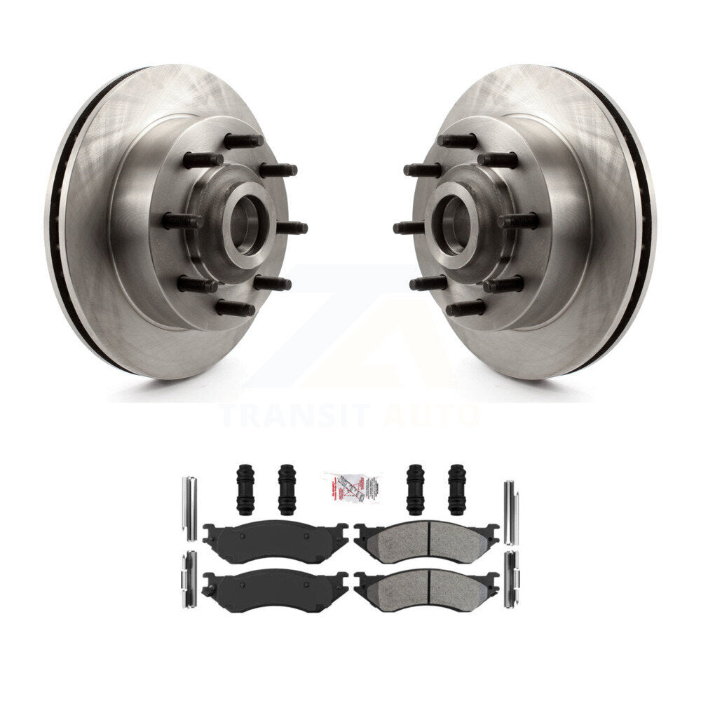 Kit de plaquettes semi-métalliques de Rotor de frein avant, pour Dodge Ram 1500 Van avec axe de 4000 Lb
