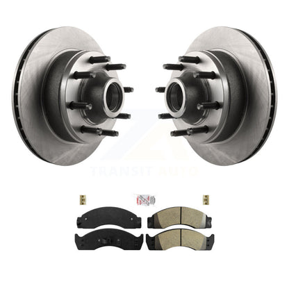 Kit de plaquettes semi-métalliques de Rotor de frein à disque avant, pour Ford E-450 Econoline Super Dut