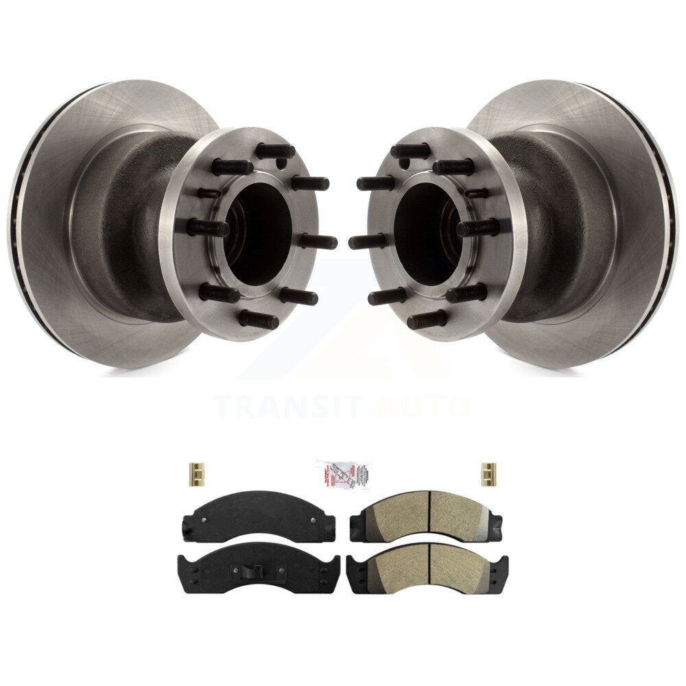 Kit de plaquettes semi-métalliques de Rotor de frein à disque avant, pour Ford E-450 Econoline Super Dut