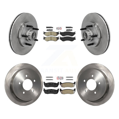Kit de rotors de frein à disque et plaquettes semi-métalliques avant et arrière, pour Ford F-150 Heritage RW
