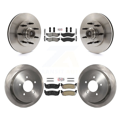 Kit de plaquettes semi-métalliques avant et arrière et disques de frein pour Ford F-150 Heritage RW 2004