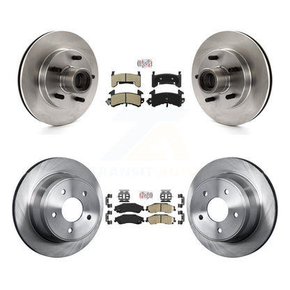 Kit de Rotor de frein à plaquettes en céramique, semi-métallique, avant et arrière, pour Chevrolet S10 GMC Jimm