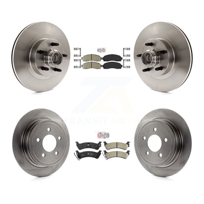 Kit de Rotor de frein à plaquettes semi-métalliques avant et arrière en céramique, pour Ford Explorer Sport RW