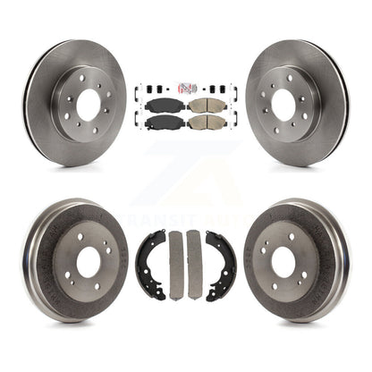 Kit de plaquettes et de tambour en céramique, Rotor de frein avant et arrière, pour Honda Accord Sedan avec 2.3