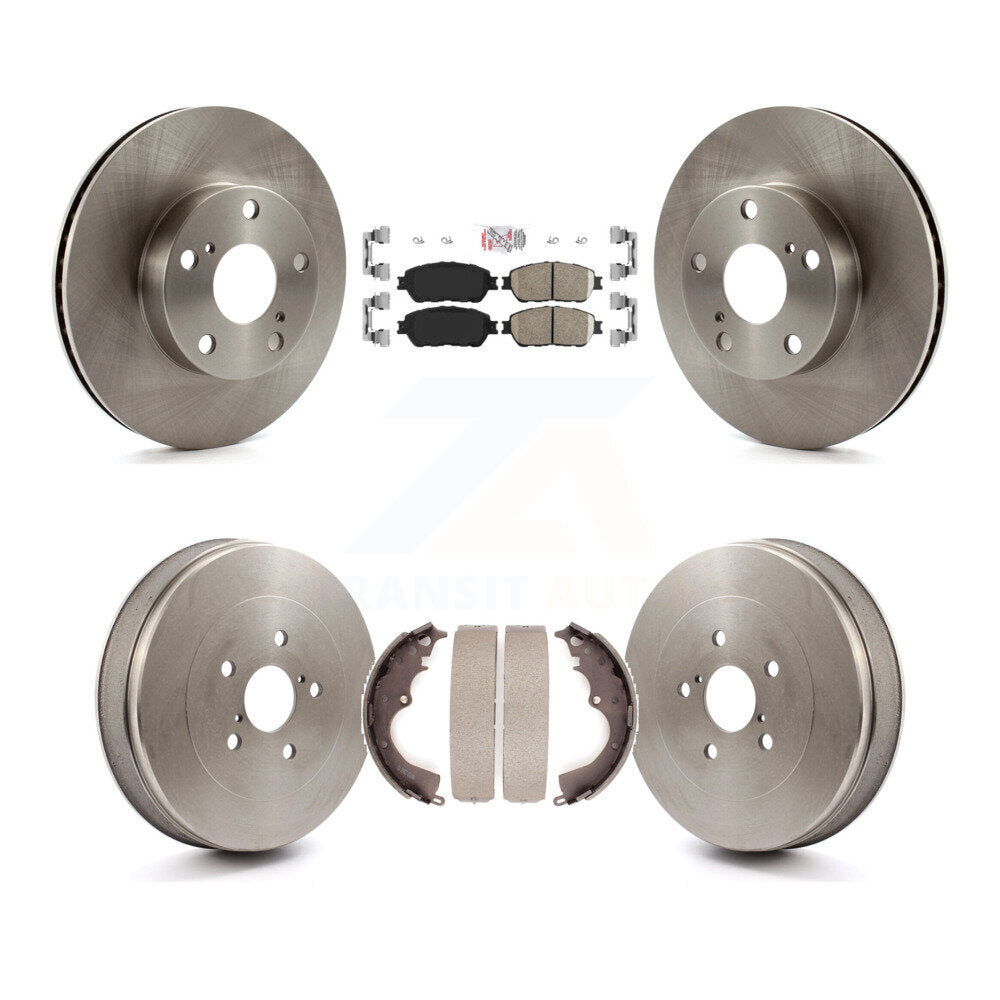 Kit de tambour de protection en céramique de Rotors de frein avant et arrière pour Toyota Tacoma avec roue à 5 écrous