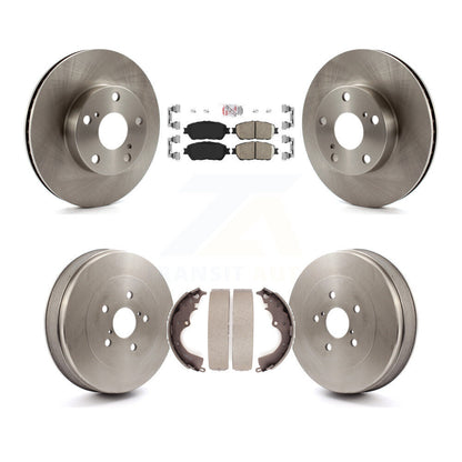 Kit de tambour de protection en céramique de Rotors de frein avant et arrière pour Toyota Tacoma avec roue à 5 écrous