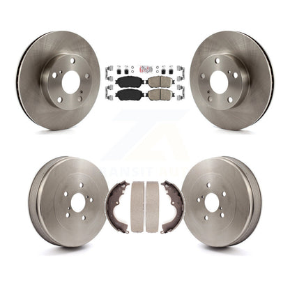 Kit de tambour de protection en céramique de Rotors de frein avant et arrière pour Toyota Tacoma avec roue à 5 écrous