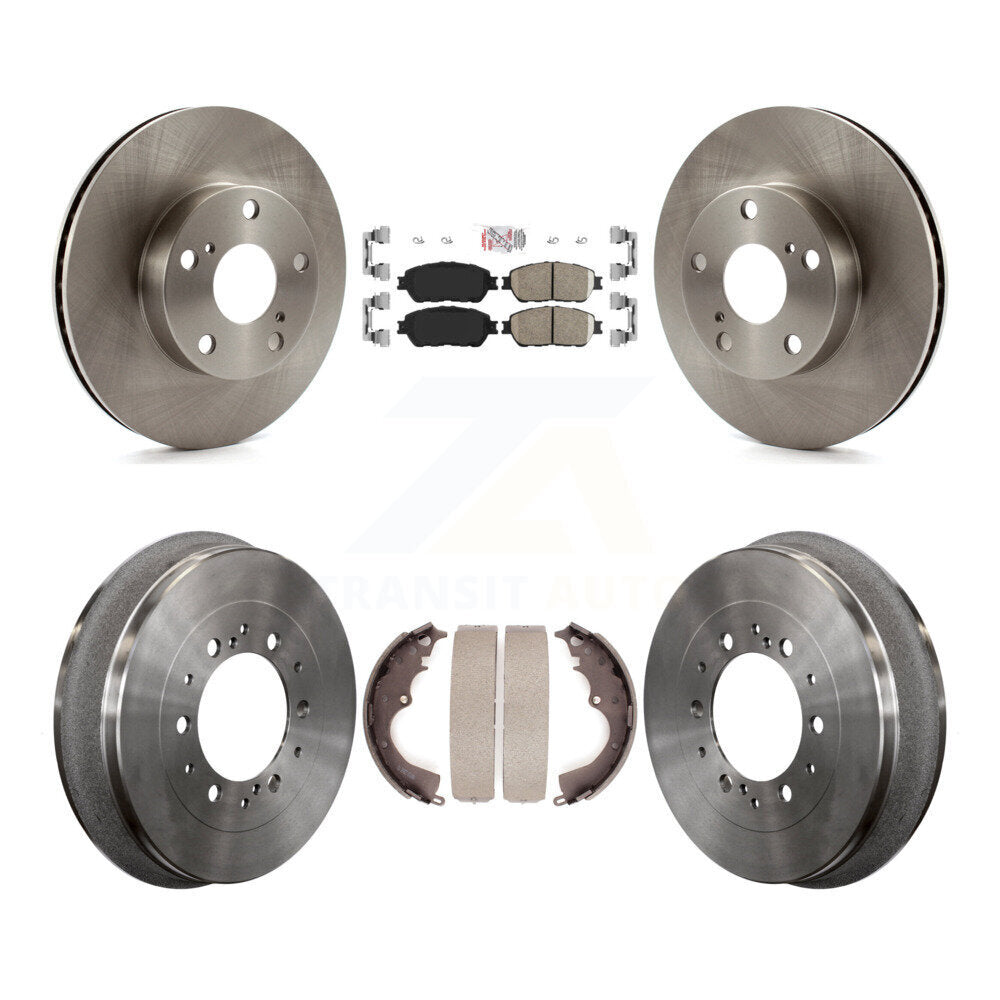 Kit de tambour de protection en céramique de Rotors de frein avant et arrière pour Toyota Tacoma avec roue à 5 écrous