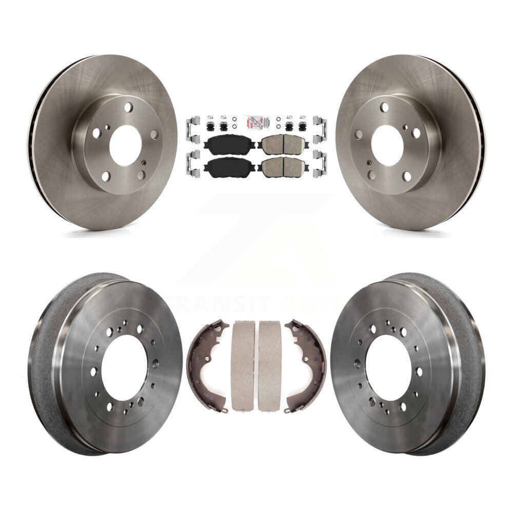 Kit de tambour de protection en céramique de Rotors de frein avant et arrière pour Toyota Tacoma avec roue à 5 écrous