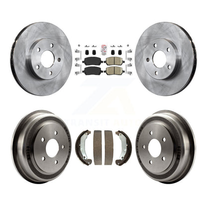 Kit de tambour de plaquettes en céramique de Rotors de frein avant et arrière pour Chevrolet Cobalt LT/LTZ/L 2007