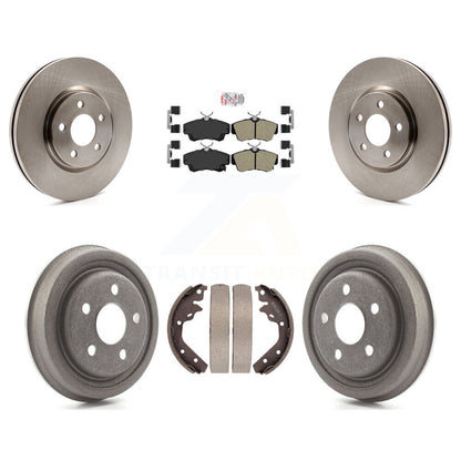 Kit de tambour à plaquettes semi-métalliques, Rotor de frein à disque avant et arrière, pour Dodge Neon SRT-2003