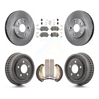 Rotors de frein à disque avant et arrière, plaquettes en céramique et Kit de batterie pour Chevrolet Malibu