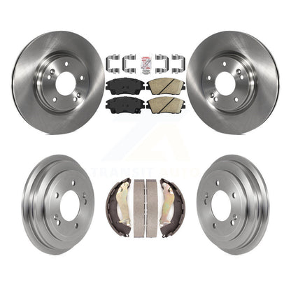 Kit de plaquettes et de tambour en céramique pour Rotor de frein avant et arrière, pour Hyundai Elantra 2017 2020 1.6