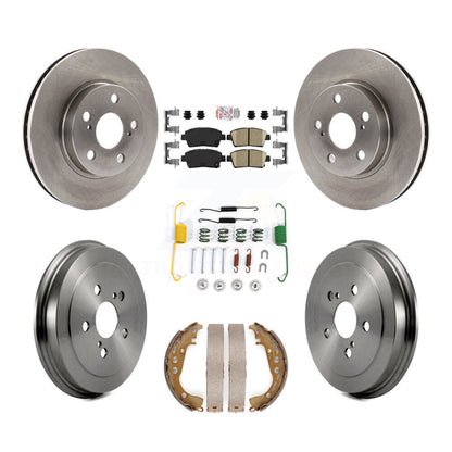Kit de tambour à plaquettes en céramique, Rotor de frein à disque avant et arrière (7 pièces) pour Toyota Celica G 2000