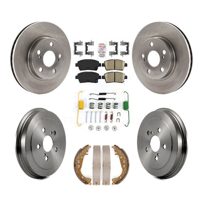 Kit de tambour à plaquettes en céramique, Rotor de frein à disque avant et arrière (7 pièces) pour Toyota Celica G 2000
