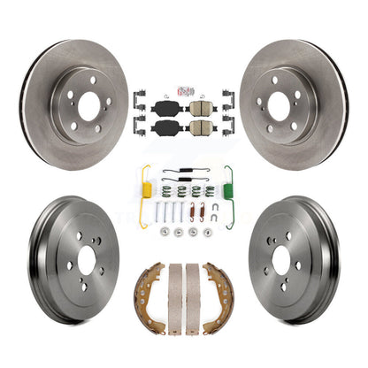 Kit de tambour à plaquettes en céramique, Rotor de frein à disque avant et arrière (7 pièces) pour Toyota Celica G 2001
