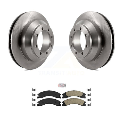 Kit de rotors de frein à disque arrière et plaquettes en céramique pour Ford E-350 Super Duty Econoline