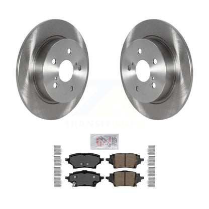 Kit de disques de frein à disque arrière et plaquettes en céramique pour Toyota C-HR K8A-106071