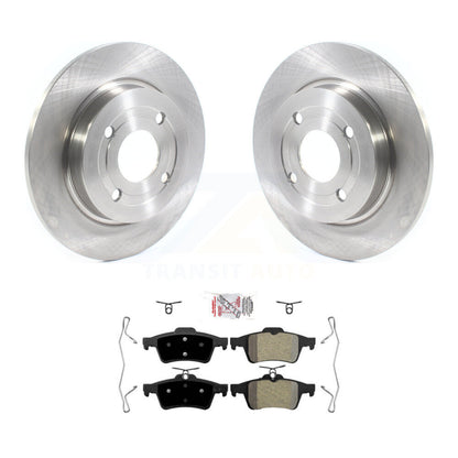 Rotors de frein à disque arrière et kit de plaquettes semi-métalliques pour Ford EcoSport AW 2018-2022