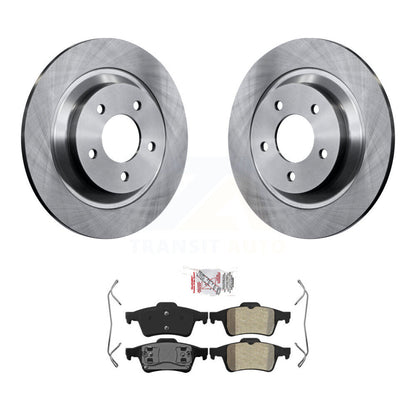 Kit de rotors de frein à disque arrière et de plaquettes semi-métalliques pour Mazda 5 à 02 06 2006