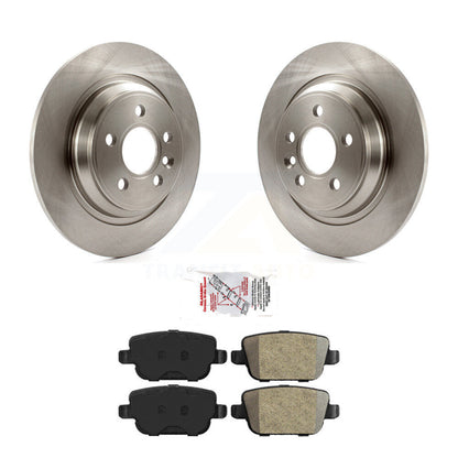 Kit de plaquettes semi-métalliques de rotor de frein arrière pour Volvo S80 avec stationnement électrique
