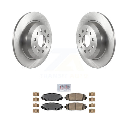 Kit de rotors de frein à disque arrière et de plaquettes en céramique pour Jeep Wrangler Rubicon 2018 – 2020