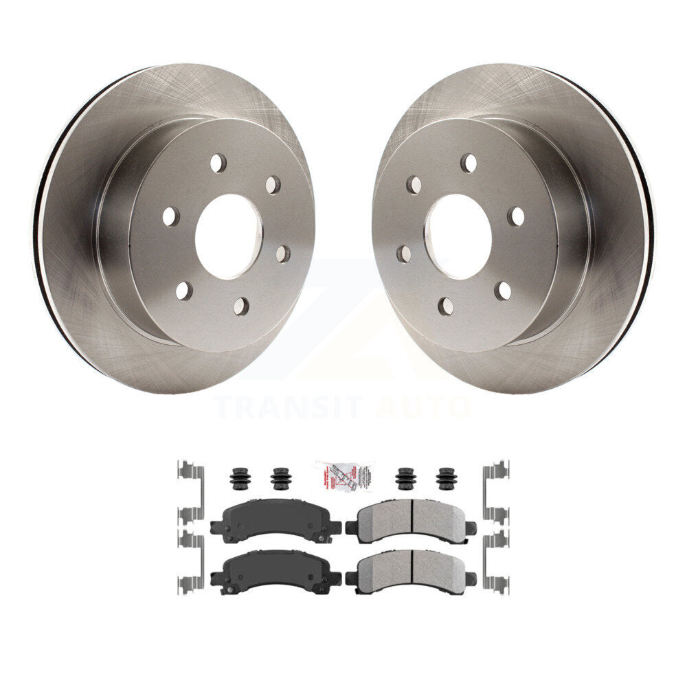 Kit de rotor de frein arrière et de plaquettes semi-métalliques pour GMC Savana 2500 Chevrolet Expres