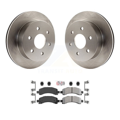 Kit de rotor de frein arrière et de plaquettes semi-métalliques pour GMC Savana 2500 Chevrolet Expres