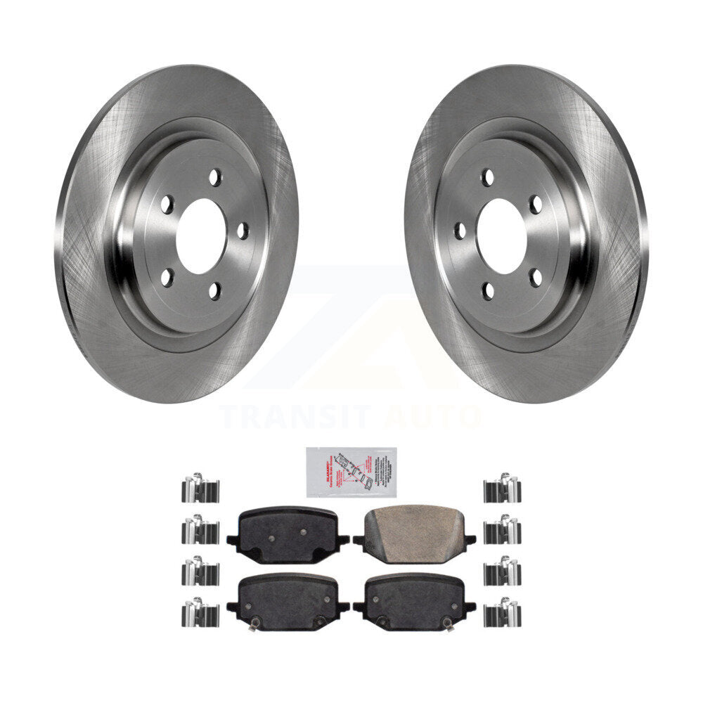 Kit de disques de frein à disque arrière et plaquettes en céramique pour Ford Explorer 2022-2024 2,3 L
