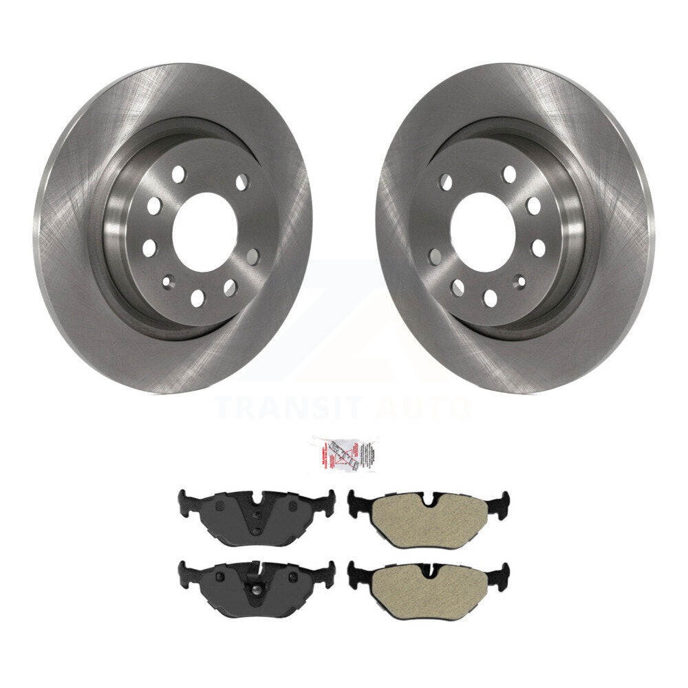 Kit de plaquettes de frein semi-métalliques pour rotors de frein arrière, pour berline Saab 9-3 2003 avec Roto solide