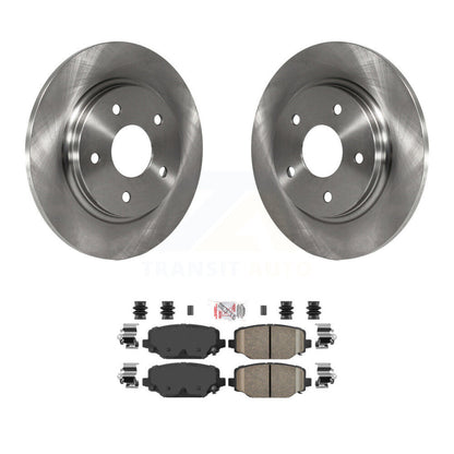 Kit de rotors de frein à disque arrière et plaquettes en céramique pour Dodge Grand Caravan K8A-106154