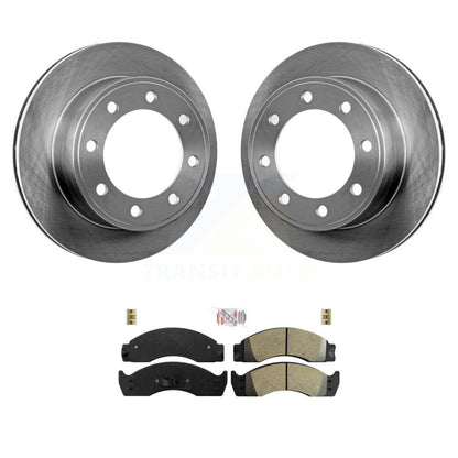 Kit de plaquettes de frein semi-métalliques pour disques de frein arrière, pour Ford E-450 Econoline Super Dut
