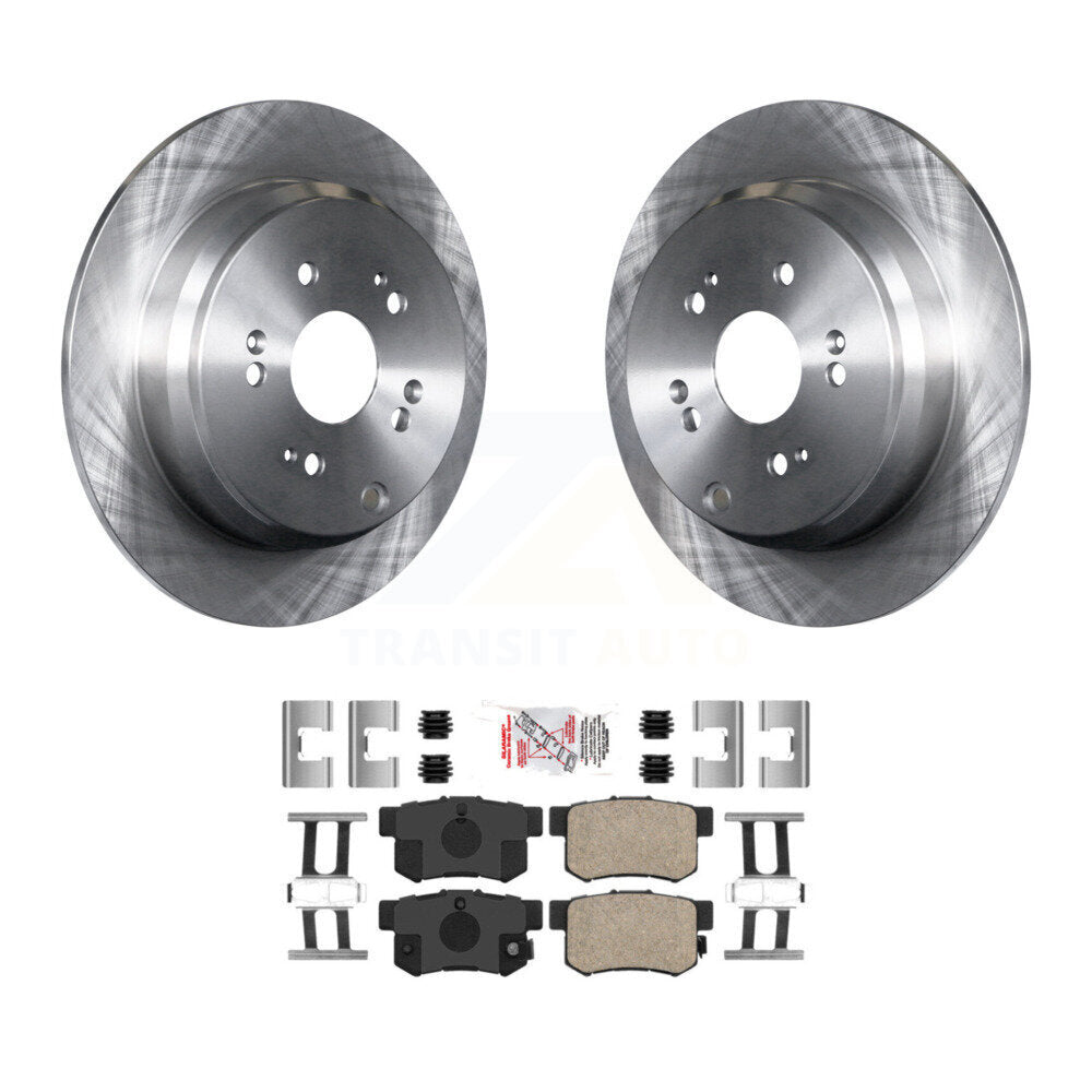 Kit de disques de frein à disque arrière et plaquettes en céramique pour Acura RDX K8A-106165