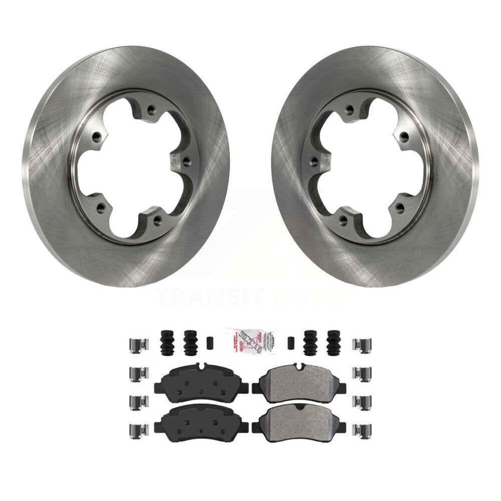 Kit de plaquettes de frein semi-métalliques pour disques de frein arrière, pour Ford Transit-250 Transit-150 H