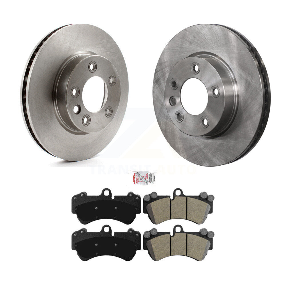 Kit de rotor de frein avant et de plaquettes semi-métalliques pour Porsche Cayenne Volkswagen Touare