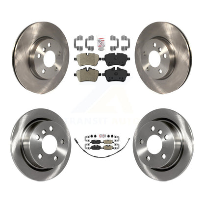 Kit de plaquettes en céramique et de rotors de frein à disque, semi-métalliques avant et arrière, pour Mini Cooper