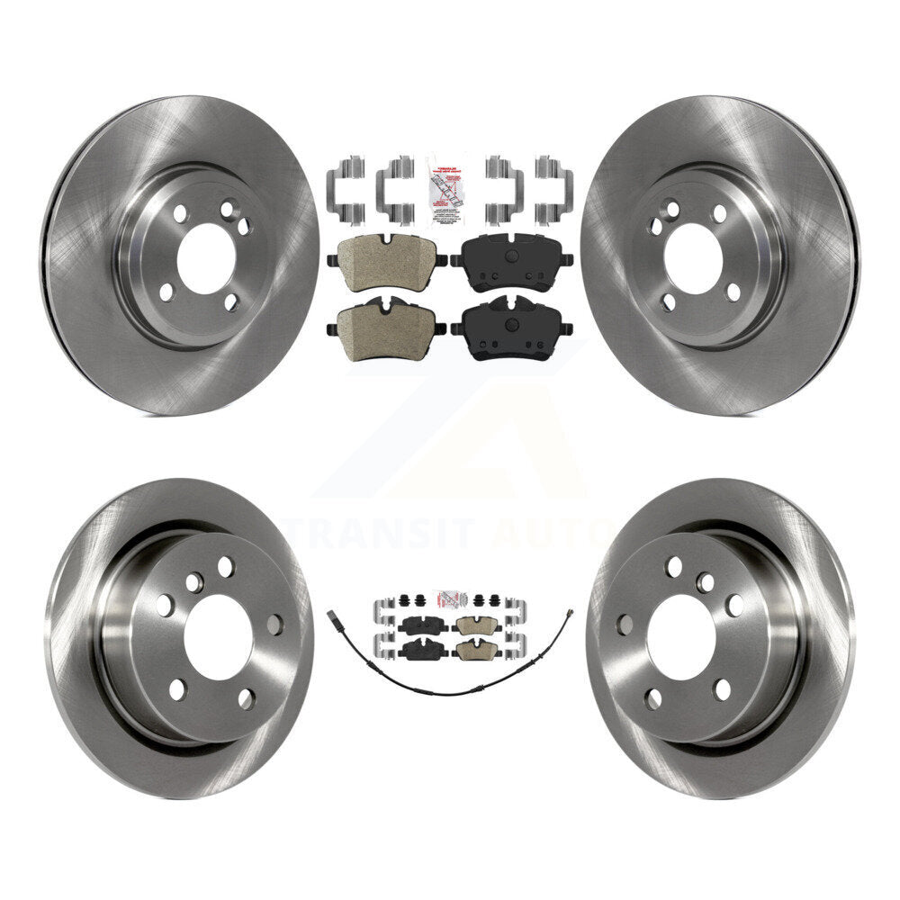 Kit de plaquettes de frein et rotor de frein en céramique, semi-métalliques, avant et arrière, pour Mini Cooper 2.0L/1.5