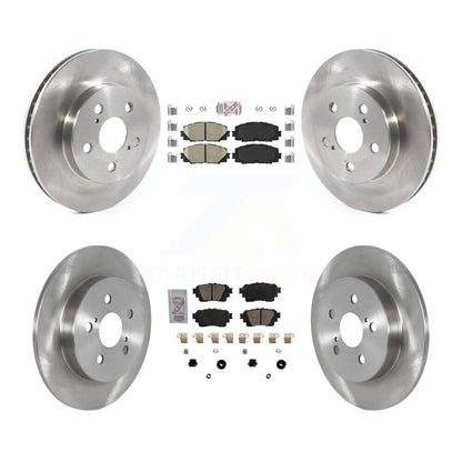 Kit de plaquettes en céramique et de rotors de frein à disque avant et arrière, pour Toyota Corolla K8A-106219
