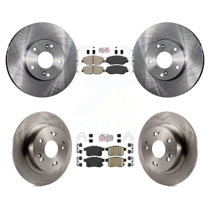 Kit de plaquettes en céramique et de rotors de frein à disque avant et arrière, pour Honda Accord K8A-106223